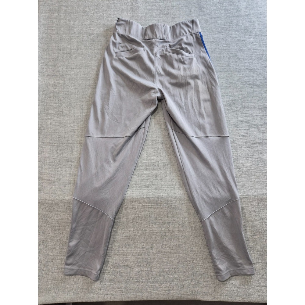 Nike Vapor Select Baseball Pants Mens Small Gray High Piped Slim Fit Tapered Leg